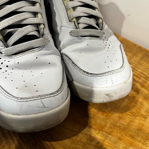 Nike men’s air flight lite ll white and black GUC size 8 minor marks shown* - Picture 11 of 14